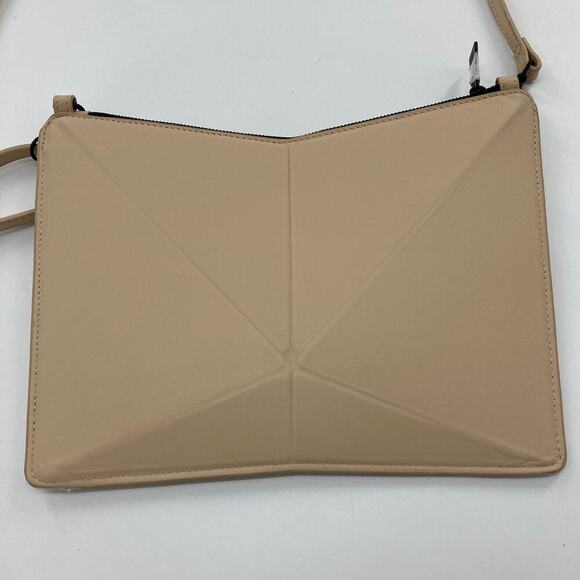 FINELL SMALL TAN LEATHER CROSSBODY BAG - Picture 5 of 14